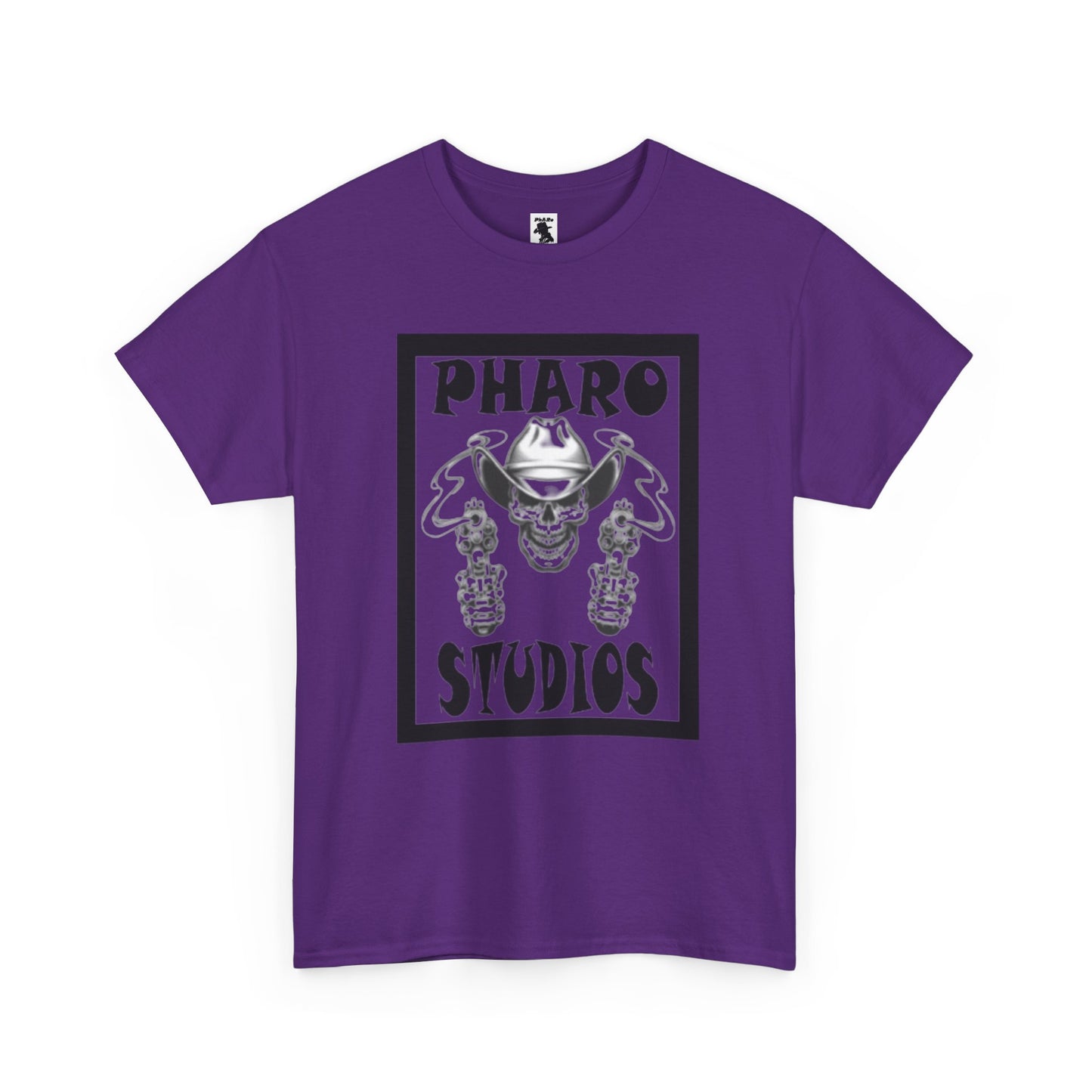 Unisex Heavy Cotton Tee - PhARo Studios Logo