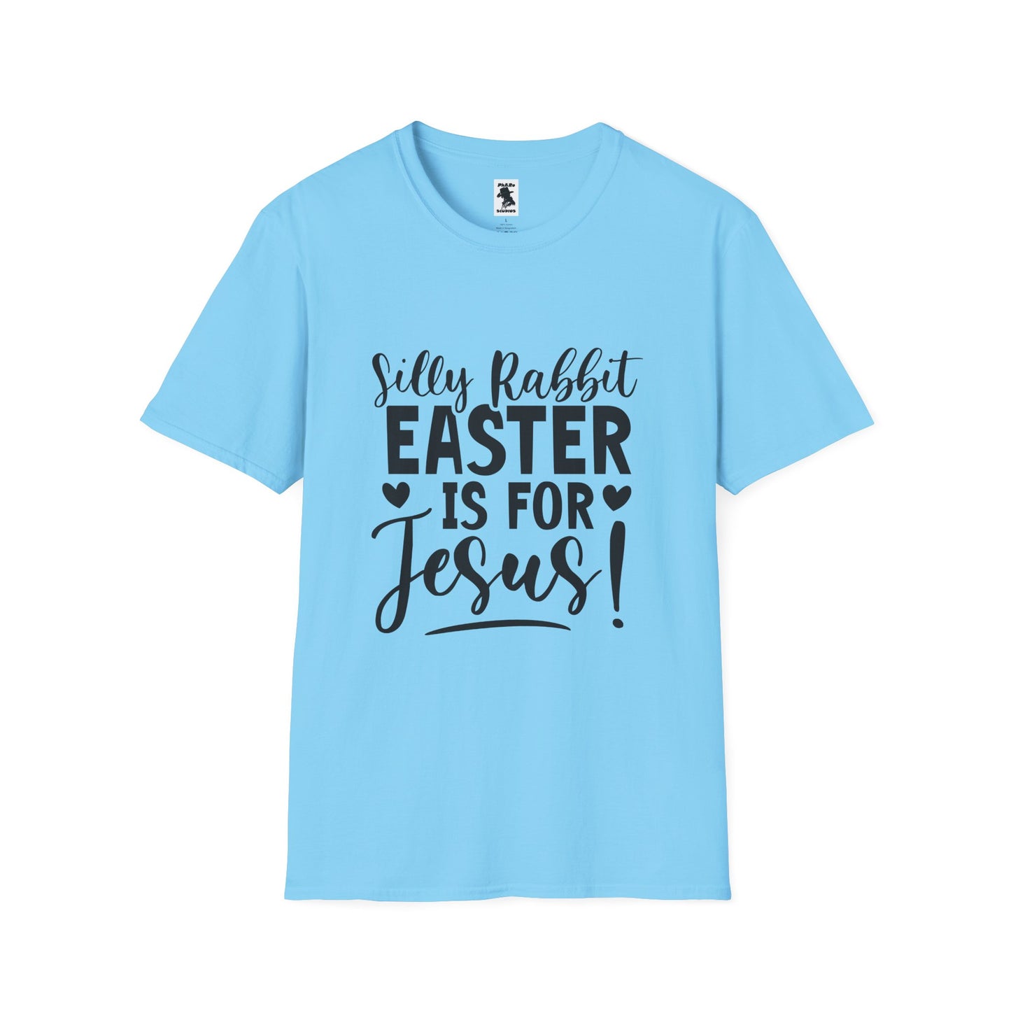 Silly Rabbit Easter is for Jesus! Unisex Softstyle T-Shirt