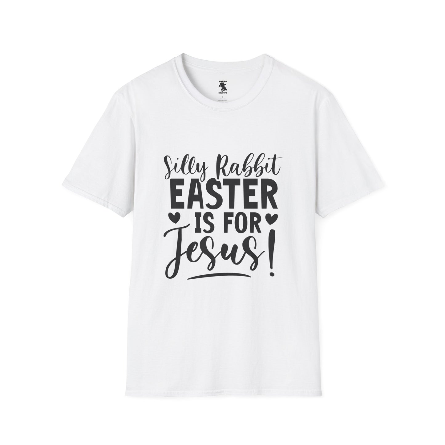 Silly Rabbit Easter is for Jesus! Unisex Softstyle T-Shirt