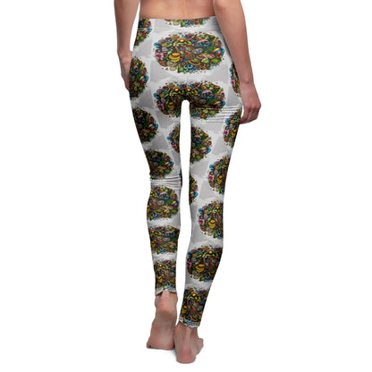 Colombia - Women's Mid-rise Casual Leggings