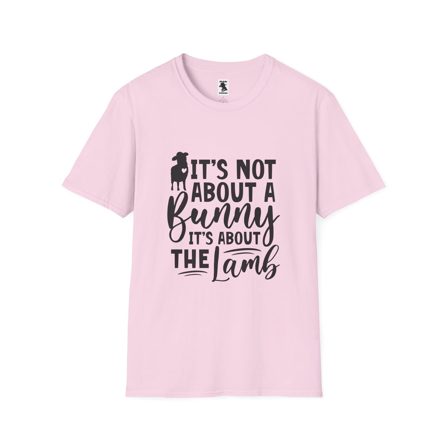 It's Not About a Bunny Unisex Softstyle T-Shirt - Fun Easter & Spring Apparel