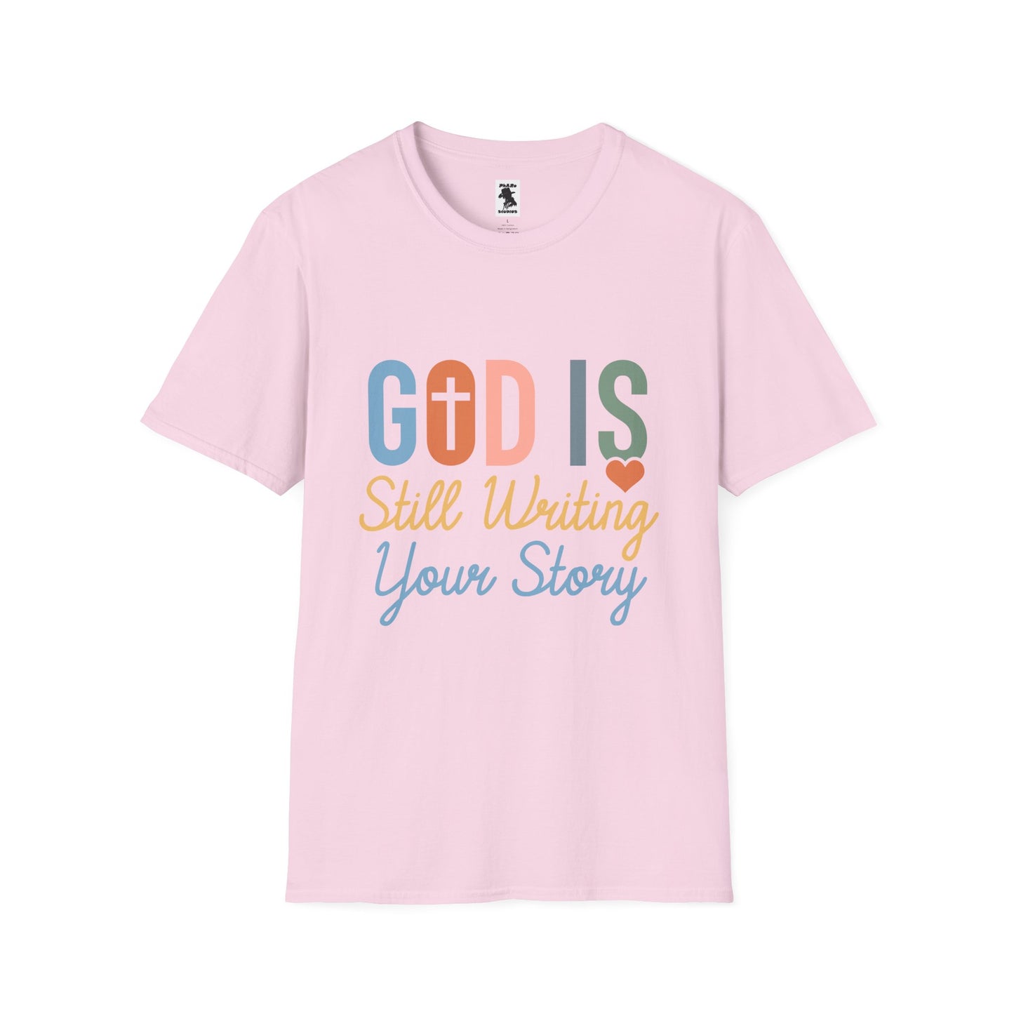 Inspirational Unisex T-Shirt - "God is Still Writing Your Story"