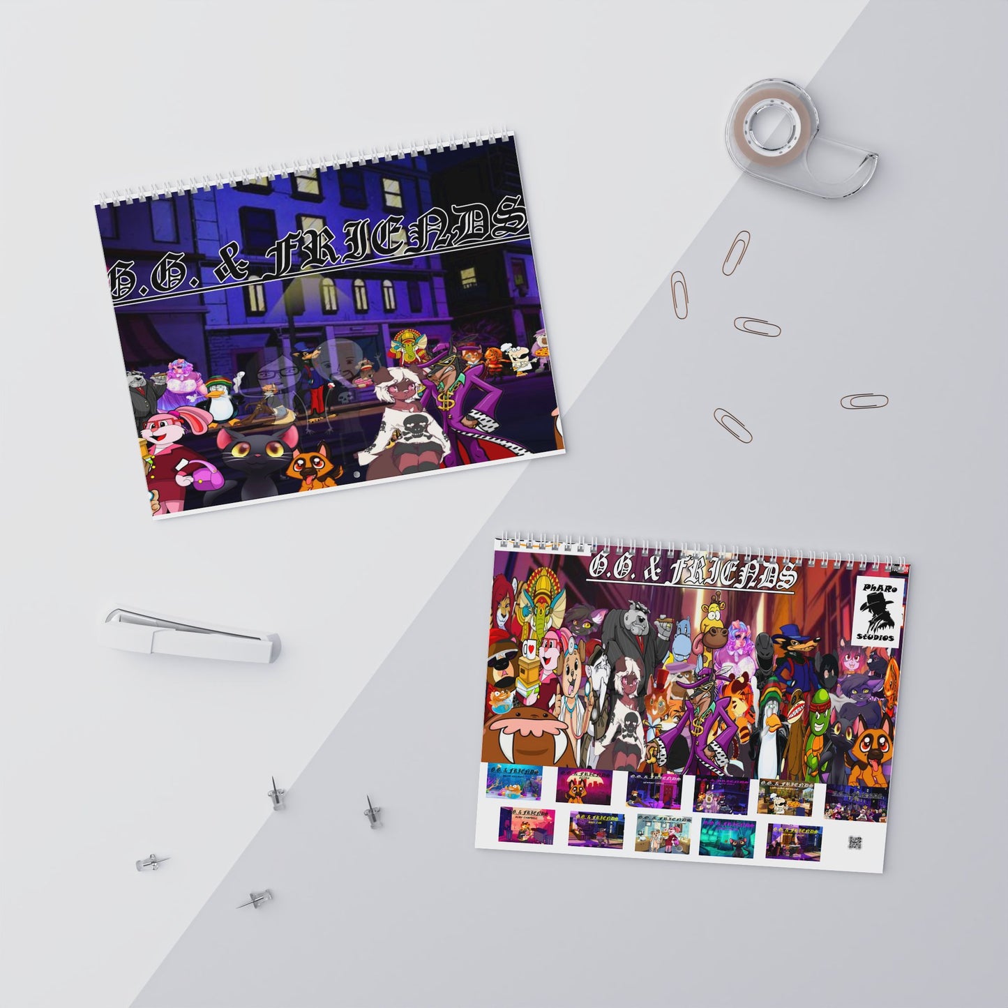 G.G. & Friends Wall Calendars (2025)