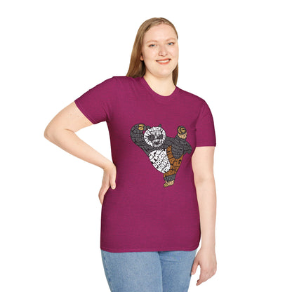 Kung Fu Panda T-Shirt | Unisex Softstyle Tee