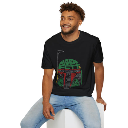 Boba Fett Graphic Unisex Softstyle T-Shirt - Perfect for Star Wars Fans